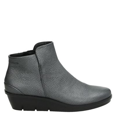 Ecco Skyler Rits Gesloten Boots Zilver ecco kopen in de aanbieding