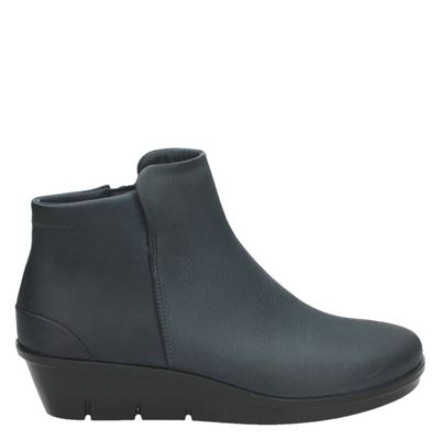 Ecco Skyler Rits Gesloten Boots Blauw ecco kopen in de aanbieding