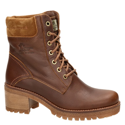 Panama Jack Phoebe - Veterboots voor dames - Bruin - Nelson.nl