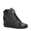 Guess Furrley - Hoge sneakers - Zwart