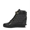 Guess Furrley - Hoge sneakers - Zwart