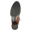 Ecco Shape 35 Block - Enkellaarsjes - Cognac