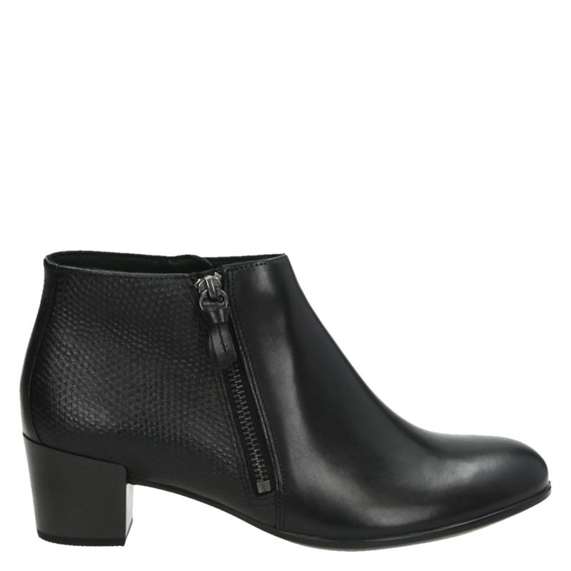 Ecco Shape M 35 - Enkellaarsjes - Zwart