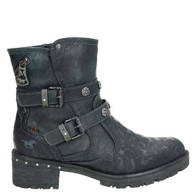 Mustang Rits Gesloten Boots Grijs mustang kopen in de aanbieding Mustang Rits Gesloten Boots Grijs mustang kopen in de aanbieding