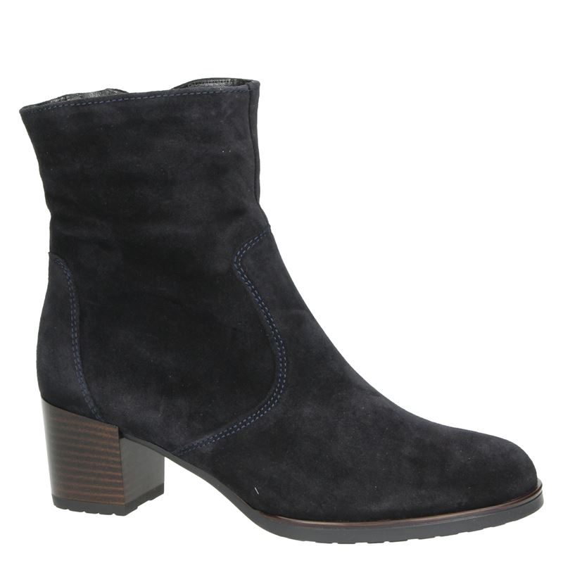 Ara - Enkellaarsjes voor dames - Blauw - Shoemixx.nl