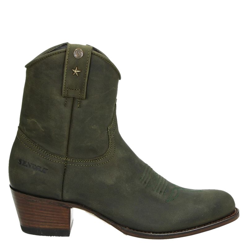 Sendra 15861 Deborah - Cowboylaarzen - Groen