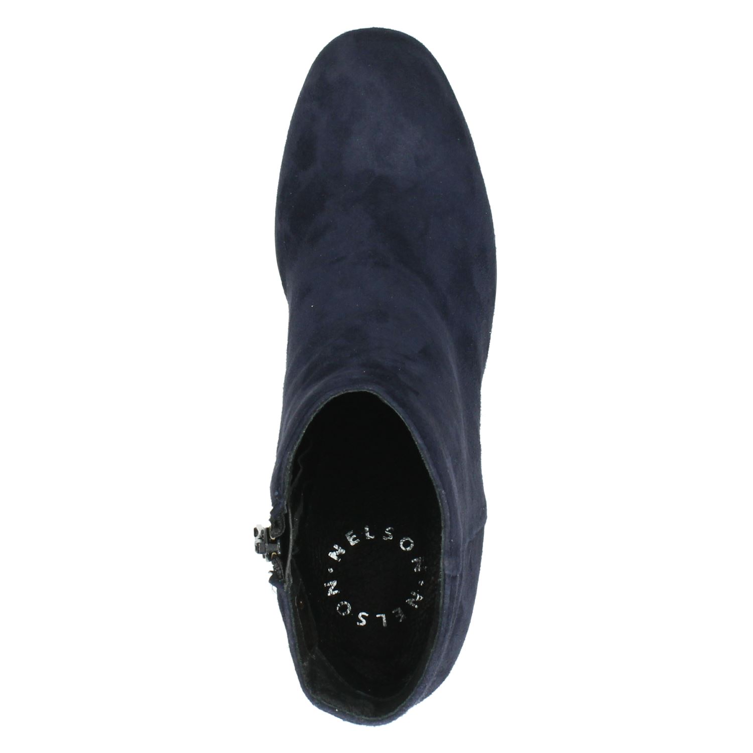 Nelson - Enkellaarsjes voor dames - Blauw - Shoemixx.nl
