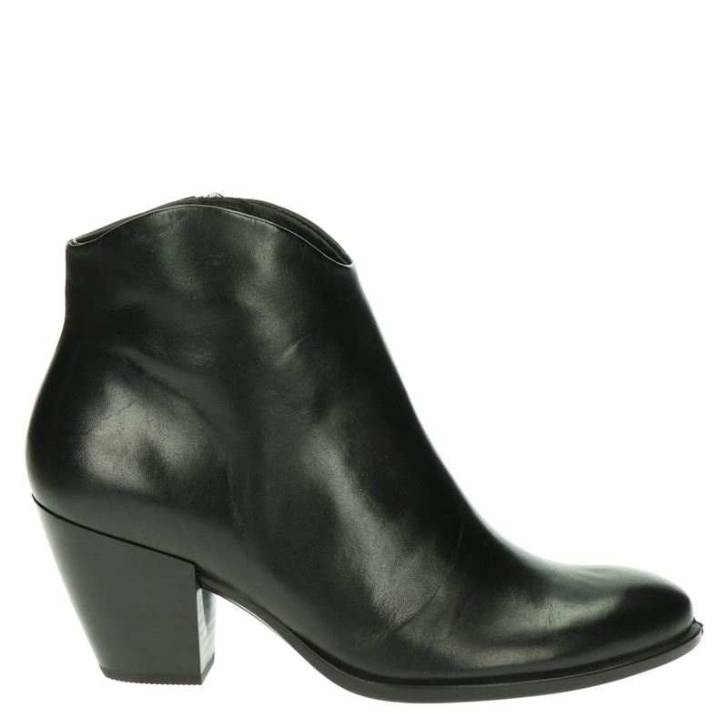 Ecco Shape 55 Western - Enkellaarsjes - Zwart