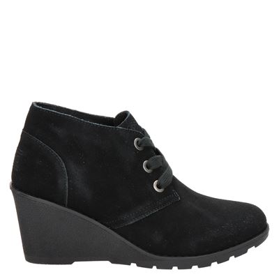 Skechers Tumble Weed - Ghost Town - Enkellaarsjes - Zwart
