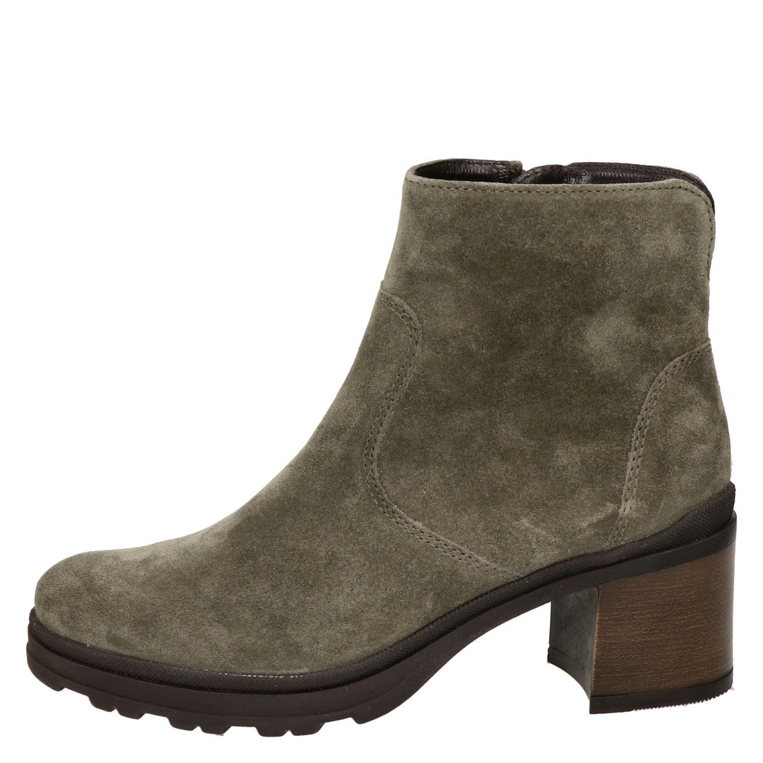 Ara Mantova - Enkellaarsjes voor dames - Taupe - Nelson.nl