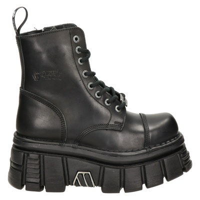 New Rock Mili083 - S21 Tow - Veterboots - Zwart
