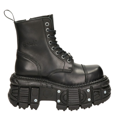 New Rock M.Tank 083-C1 - Veterboots - Zwart
