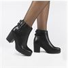 Nelson - Rits- & gesloten boots - Zwart