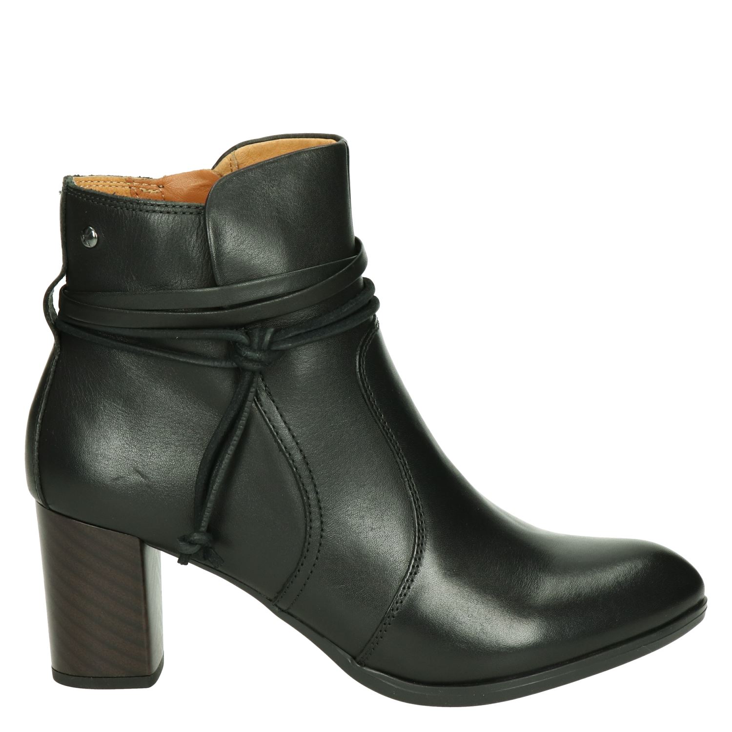 Pikolinos Viena - Enkellaarsjes voor dames - Zwart - Nelson.nl