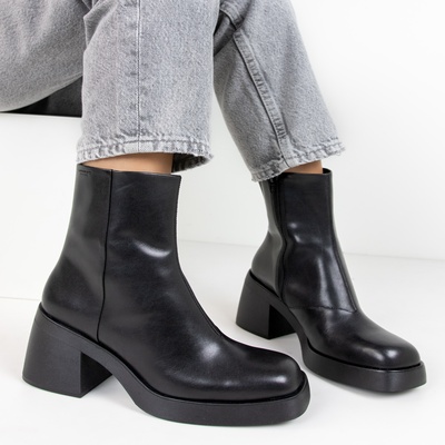 Vagabond Brooke - Rits- & gesloten boots - Zwart