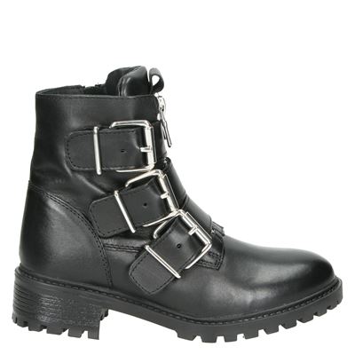 Nelson - Bikerboots - Zwart