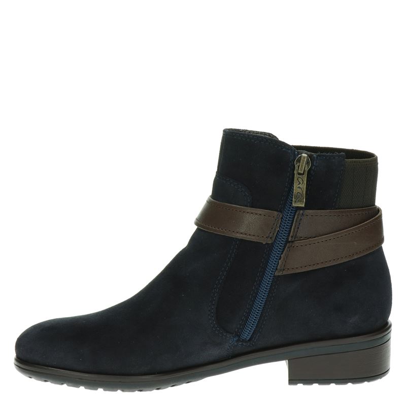 Ara - Enkellaarsjes voor dames - Blauw - Nelson.nl