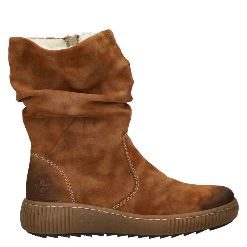 Rieker - Rits- & gesloten boots - Cognac
