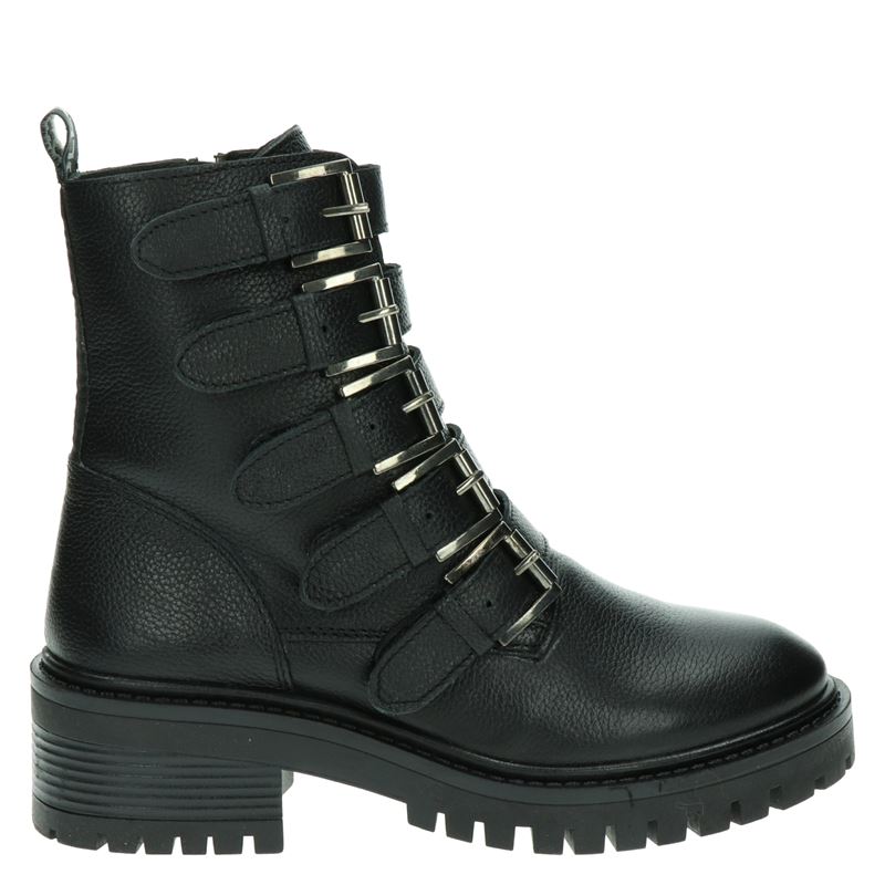 Nelson - Bikerboots - Zwart