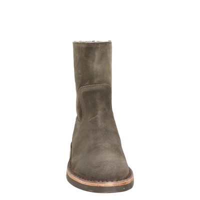 Shabbies Amsterdam - Rits- \u0026 gesloten boots voor dames - Grijs - Nelson.nl