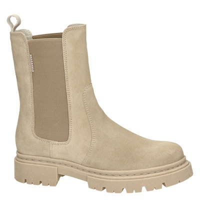 Bullboxer - Chelseaboots voor dames - Beige - Nelson.nl