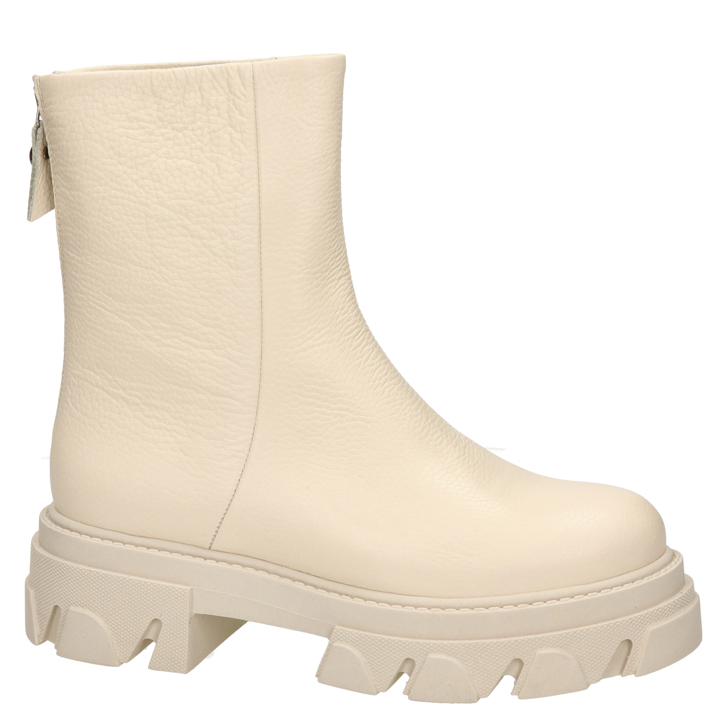 Steve Madden Maryann - Rits- \u0026 gesloten boots voor dames - Ecru - Nelson.nl