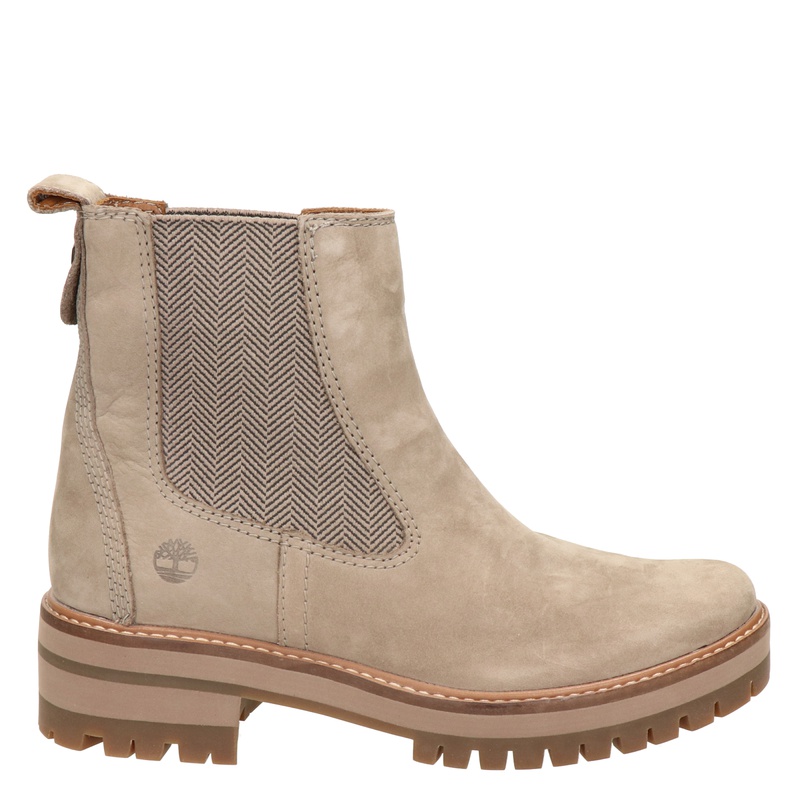 Timberland nubuck chelsea boots beige