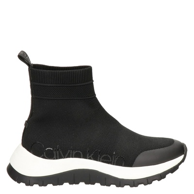 Calvin Klein - Hoge sneakers - Zwart