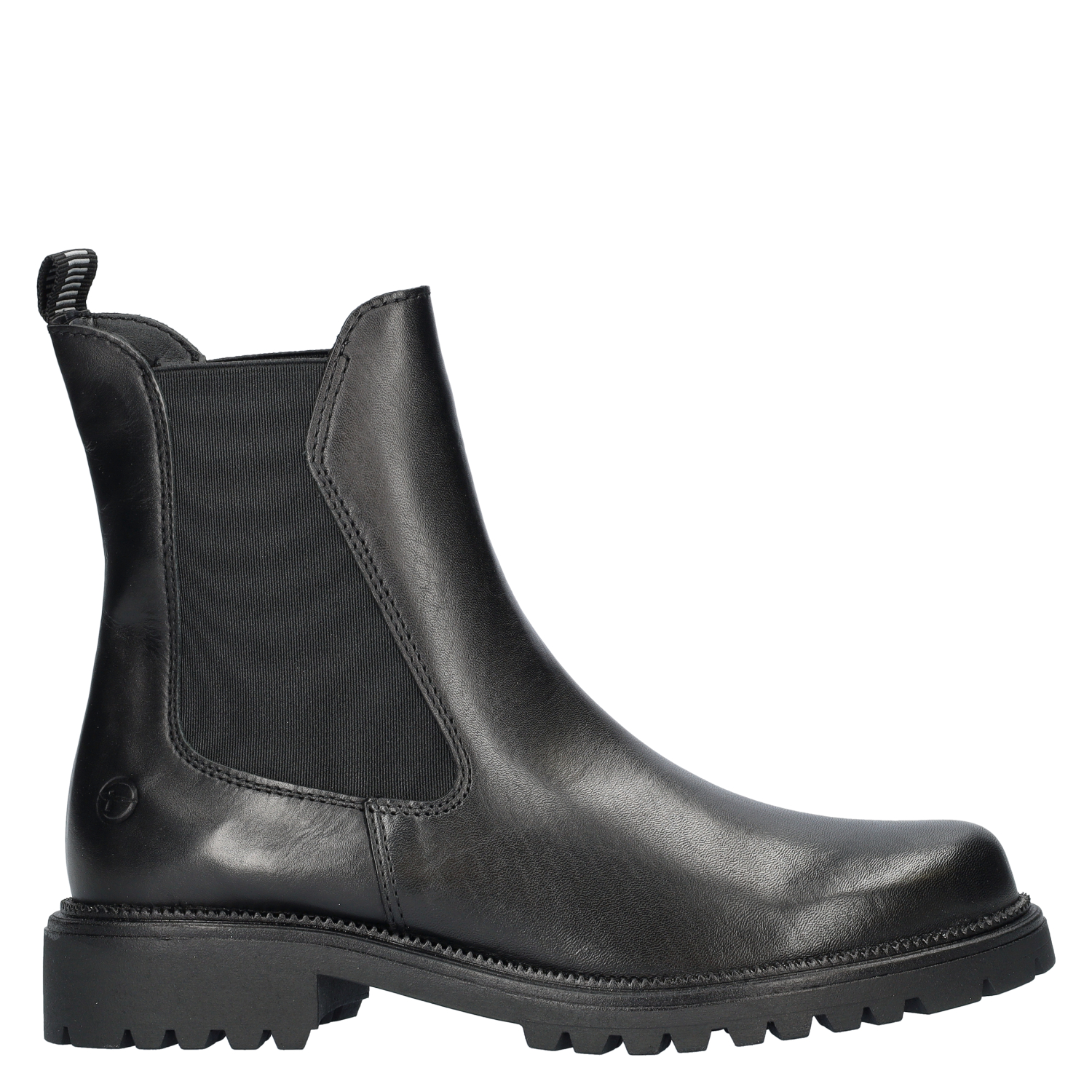 Tamaris - Chelseaboots voor dames - Zwart - Nelson.nl