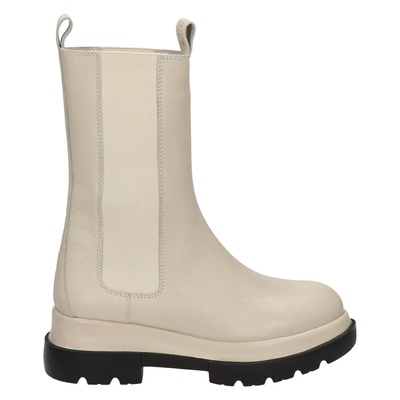 Shabbies Amsterdam - Chelseaboots voor dames - Wit - Nelson.nl