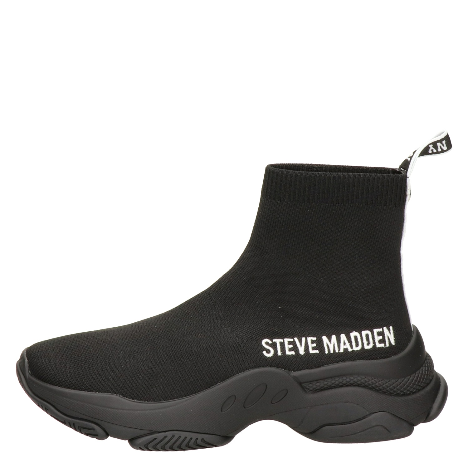 Steve Madden - Hoge sneakers voor dames - Zwart - Nelson.nl