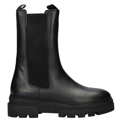 Tommy Hilfiger Sport Monochromatic - Chelseaboots - Zwart