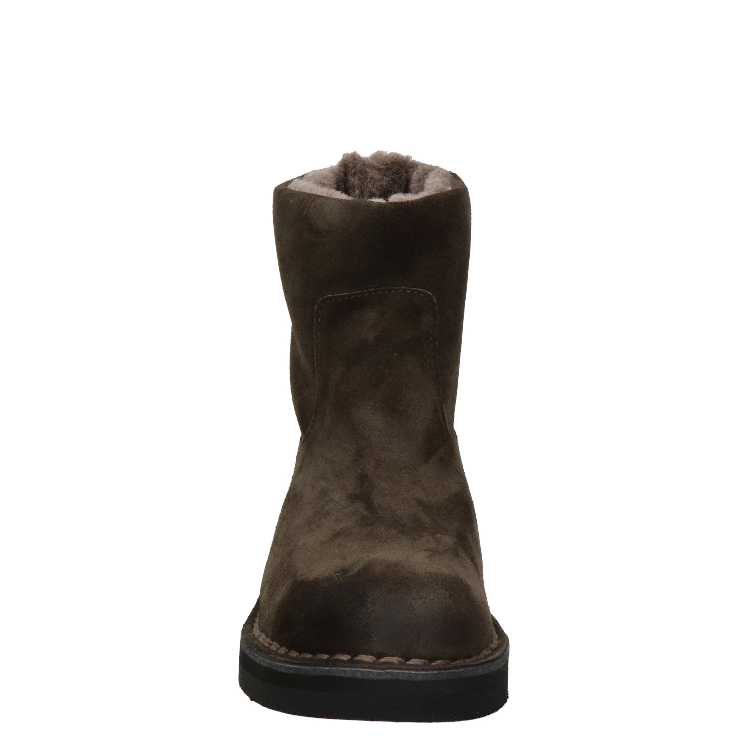 Shabbies Amsterdam - Rits- \u0026 gesloten boots voor dames - Bruin - Shoemixx.nl