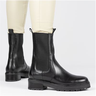 Nelson - Chelseaboots - Zwart