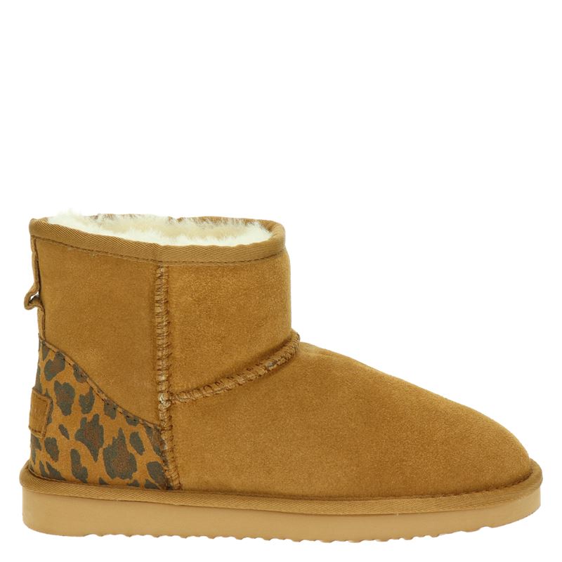 Alpacas - Rits- & gesloten boots - Cognac