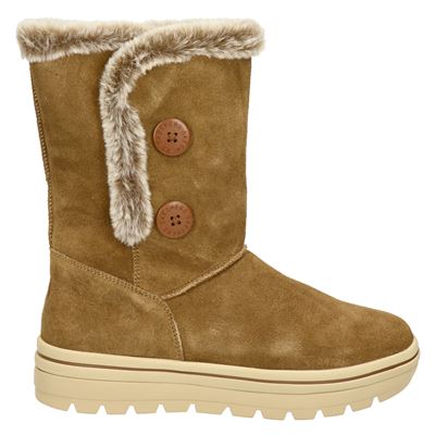 Skechers Street Cleat - Rits- & gesloten boots - Cognac
