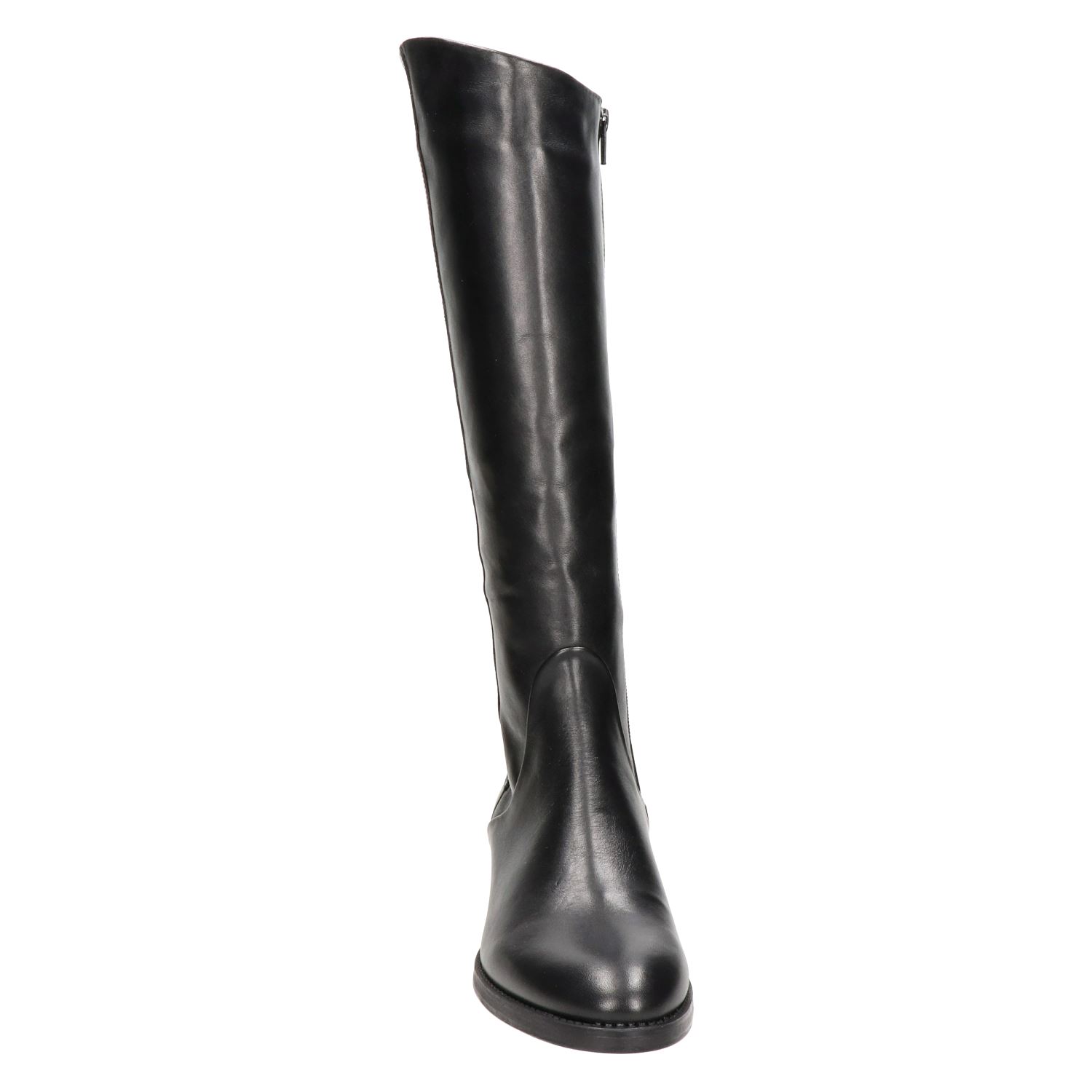 Nelson - Hoge laarzen voor dames - Zwart - Shoemixx.nl