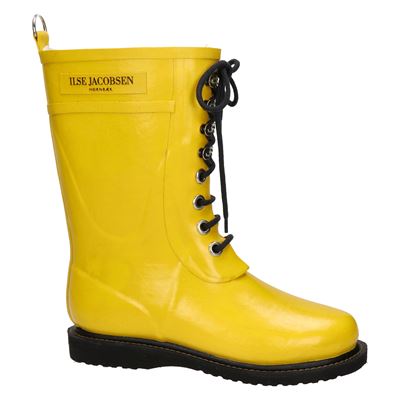 Ilse Jacobsen Rub 15 Regenlaarzen voor dames Geel Ilse Jacobsen Rub15 regenlaarzen kopen?