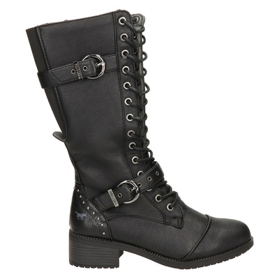 Mustang - Veterboots - Zwart