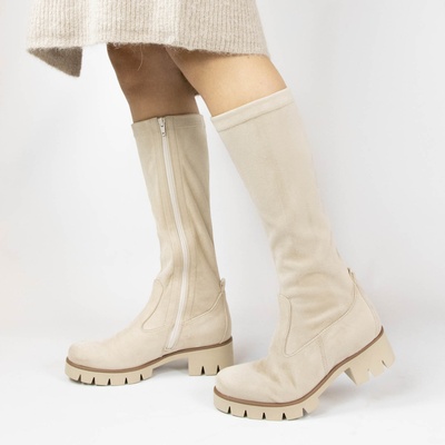Gabor - Hoge laarzen - Beige