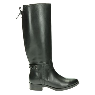 Geox Felicity - Hoge laarzen voor dames - Zwart - Nelson.nl