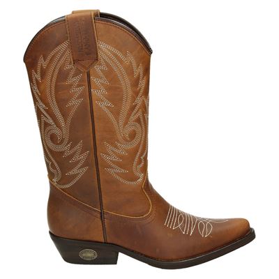 Kentucky's Western Cowboylaarzen voor dames Cognac Kentucky's Western Cowboylaarzen voor dames Cognac