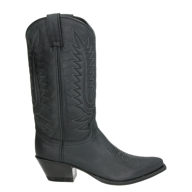Sendra 16725 Lia - Cowboylaarzen - Zwart