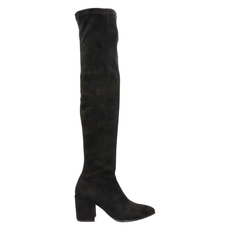 Steve Madden Jacey - Overknee laarzen - Zwart