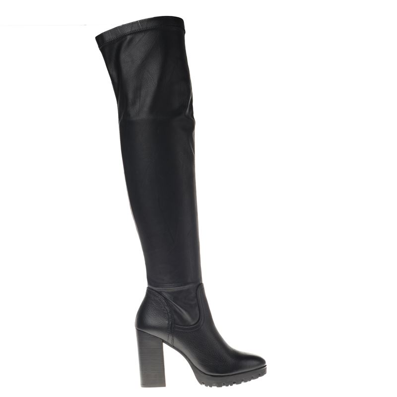 Hobbs Hoge Laarzen Zwart hobbs kopen in de aanbieding