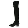 Steve Madden Georgette - Overknee laarzen - Zwart