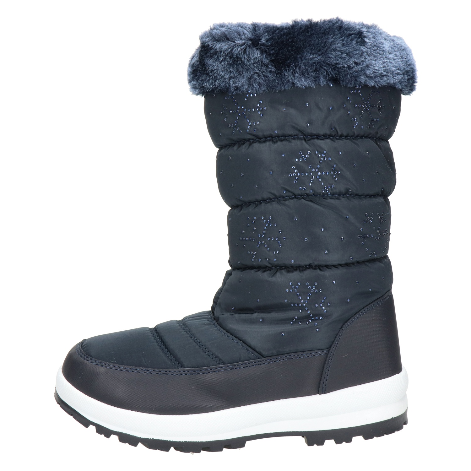 Snow Fun - Snowboots voor dames - Blauw - Nelson.nl