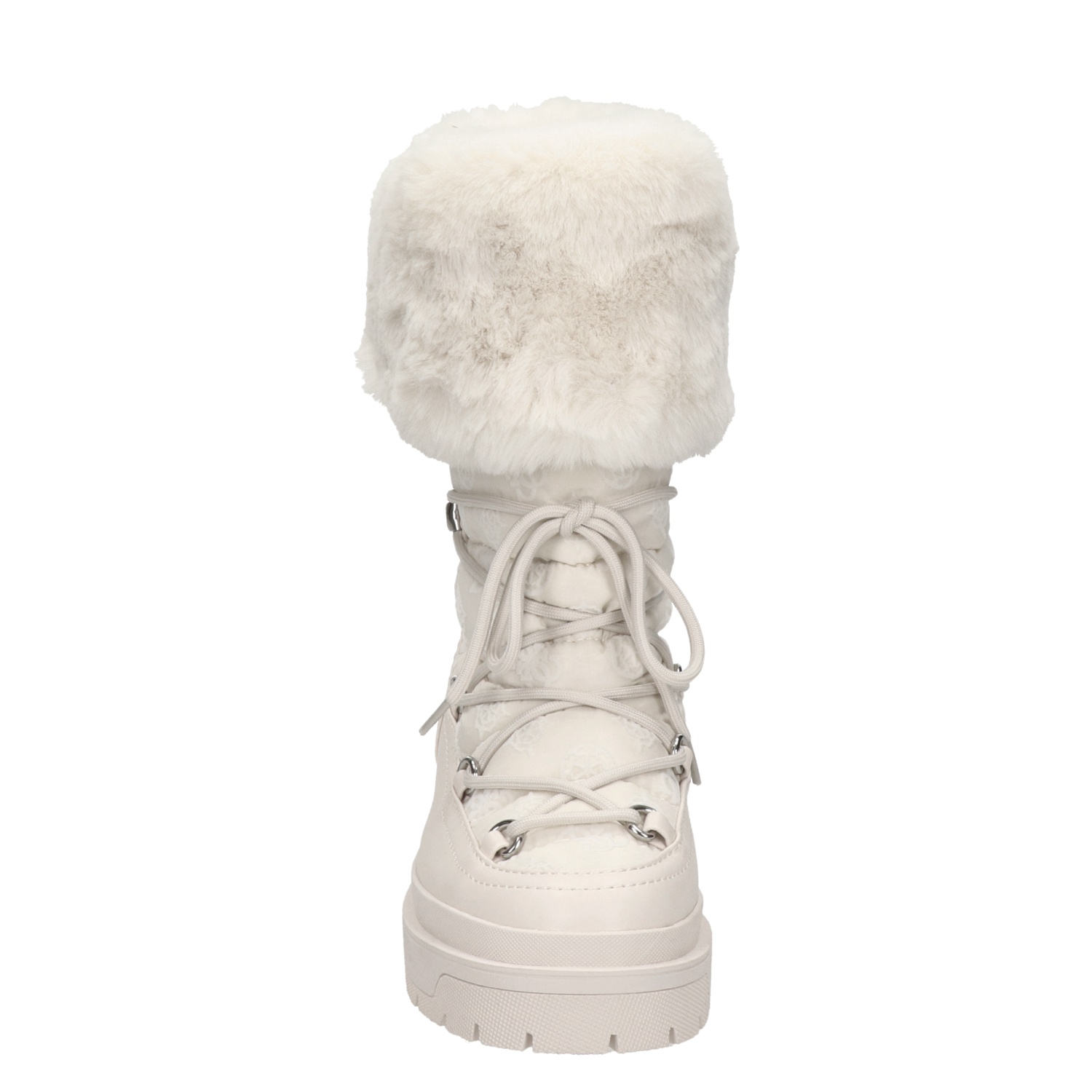 Guess Larya - Snowboots voor dames - Ecru - Nelson.nl