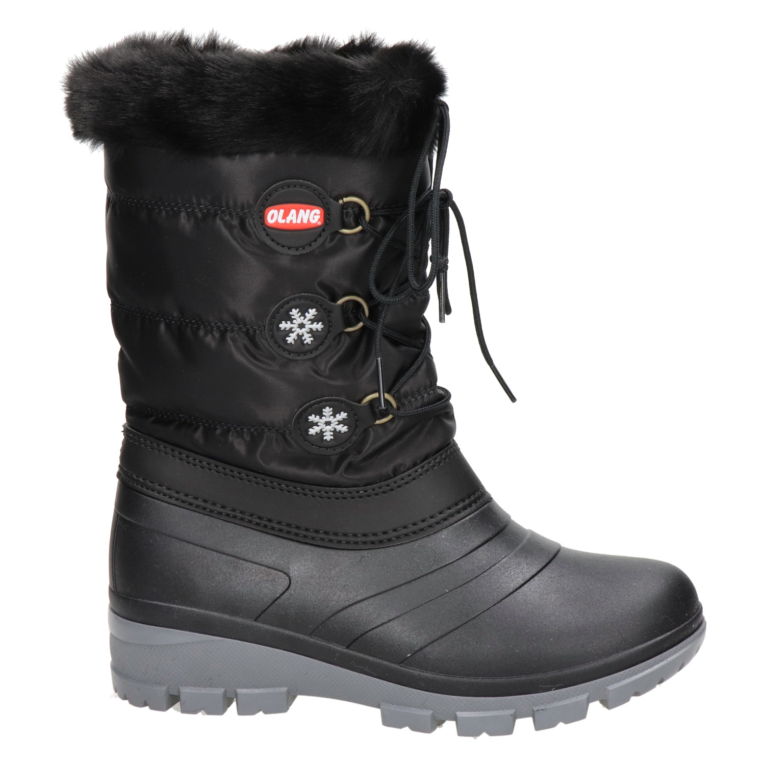 Olang Patty - Snowboots voor dames - Zwart - Nelson.nl