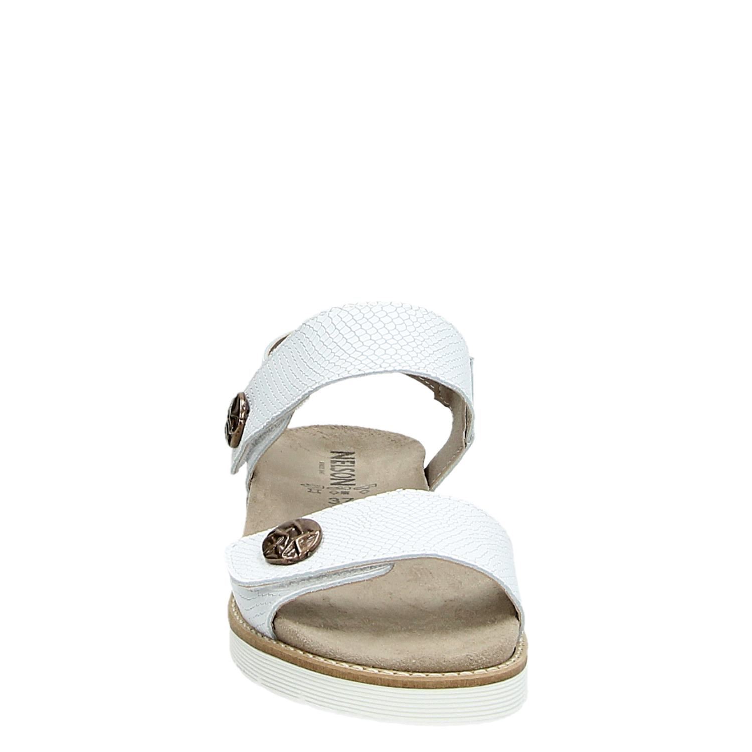 Nelson - Sandalen voor dames - Wit - Nelson.nl